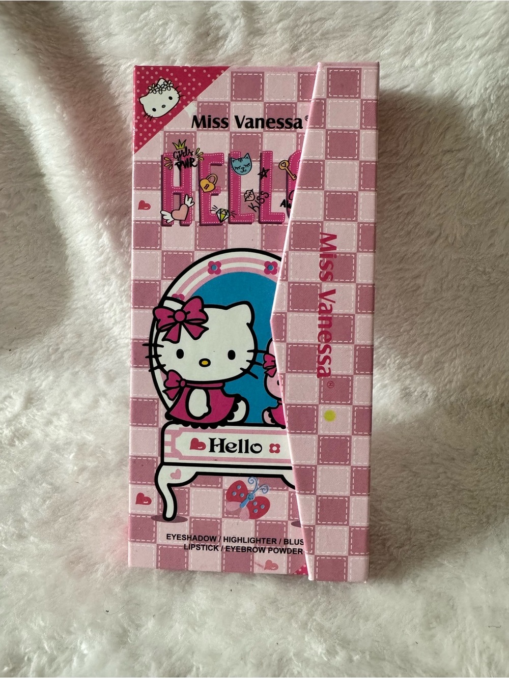 Hello Kitty Pink Makeup Set Box - Miss Vanessa